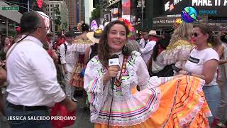 Festival Folclórico Colombiano en Nueva York 2023 [upl. by Akenna]