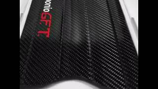 The first carbon fins Nanotechnology by CarbonioGFT [upl. by Cusick]