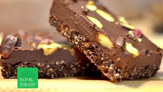 Двухслойная кэроб помадка Double Layer Carob Fudge [upl. by Nezam]