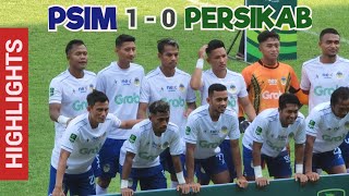 KEMENANGAN PERDANA PSIM JOGJA DI KANDANG  Highlights PSIM JOGJA vs PERSIKAB BANDUNG 10 [upl. by Annot66]