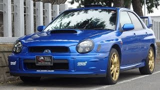 Subaru IMPREZA WRX STI sixspeed MT for sale JDM EXPO [upl. by Airdnaid]