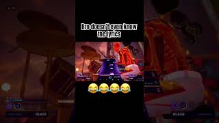 Fortnite festival is something else fortnite fortnitememes gaming shorts [upl. by Ybbed]