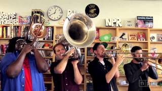 No BS Brass Band NPR Music Tiny Desk Concert [upl. by Lazar]