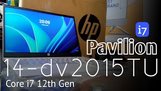 The Ultimate HP Pavilion 14 dv2015tu i7 12th Gen Unboxing Experience [upl. by Anialem]