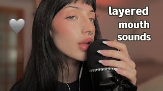 ASMR ⋆୨୧˚ 30 min of layered mouth sounds no talking [upl. by Butler]