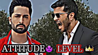 Feroze Khan😈 VS Danish Taimoor👿Attitude Status Edit attitude trending viral [upl. by Andonis]