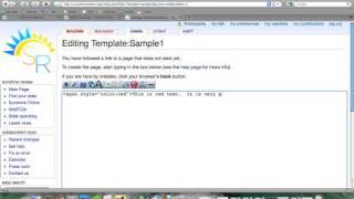 Wiki Templates [upl. by Norman385]