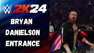 WWE 2K24 Community Creations  Bryan Danielson Entrance [upl. by Anoo]