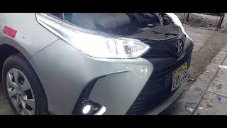 FAROS NEBLINEROS TOYOTA YARIS 2022 INSTALACION [upl. by Iddet425]