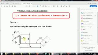 Calcul de LD avec abaque delta L [upl. by Aileahcim]