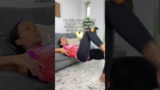 STOP doing SITUPS everyday ❌ Do this CORE EXERCISE for your postpartum belly instead ❤️ [upl. by Iral]