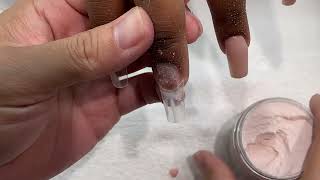 Acrylic For Beginners  Nail Ideas  Nails Designs [upl. by Remot]