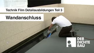 Wandanschluss Technik Film Detailausbildungen Teil 3 [upl. by Annaerb]