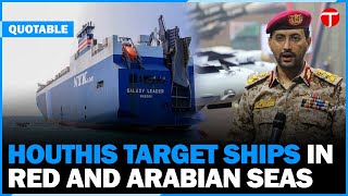 Yemen Houthis Attack Ships in Gulf of Aden One Injured  Breaking News [upl. by Lazaro]