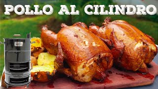 POLLO AL CILINDRO PERUANO  FÁCIL  Entre Carne y Fuego BBQ [upl. by Aicinad755]