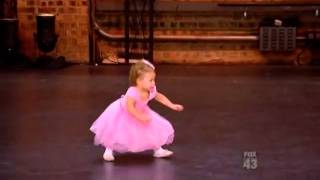 2 Year Old Girl Dancing Ballet [upl. by Bissell234]