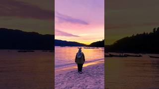 Wanna see beautiful sunrise amp sunset Come to Perhentian Island 🏝 travel perhentianisland [upl. by Eimat160]