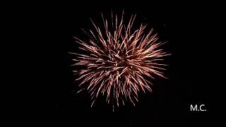 Feuerwerk zum Weinfest in BernkastelKues 2018 [upl. by Atilrahc647]