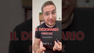 PARTE 2  Il dizionario musicale 📚🎹 piano adagio perte musica curiosità pianoforte [upl. by Aliab]