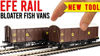 EFE Rails Best Rolling Stock Yet  GWR Bloater Vans  Unboxing amp Review [upl. by Nollahp75]