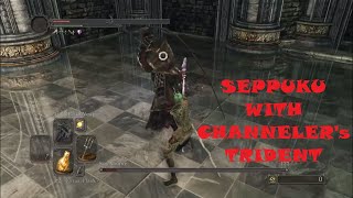 Sir Alonne Seppuku 2 RTSR MELEE Channelers Trident DS2 Boss Challenge Run No hitperfect [upl. by Bucella]