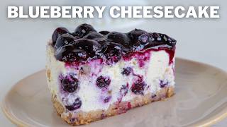 Blueberry Cheesecake Recipe [upl. by Aleda]