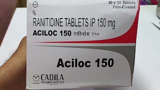 Aciloc 150 tablet uses in hindi aciloc 150 tablet price aciloc 150 dose  aciloc 150 tablet [upl. by Watson]