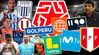 ACABÓ NUEVA LICITACIÓN en LIGA 1 de 2025 y 1190 Sports VUELVE GOLPERU y CANALES SEÑAL ABIERTA [upl. by Terza]