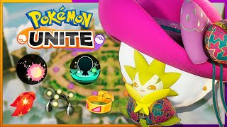 Pokémon Unite  Eldegoss metralleta healer es imparable [upl. by Niggem]