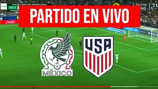 ESTADOS UNIDOS vs MEXICO en VIVO FINAL CONCACAF NATIONS LEAGUE [upl. by Leonard]