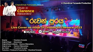 Ruwan Puraya Live Cover  quotTribute to Clarence 2023quot by Chandimal Fernando [upl. by Leifeste]