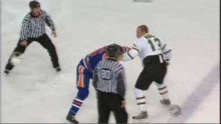 Krys Barch vs Zack Stortini Jan 3 2009 [upl. by Fredra208]