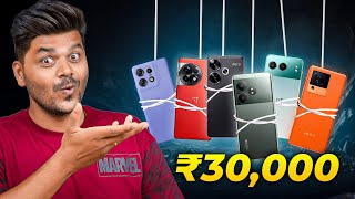 ⚡Top 5 Best Smartphones📱 Under ₹30000 🔥AUGUST 2024 TamilTech [upl. by Trust]