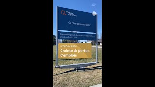 VIDÉOJOURNAL  29 avril  Crainte de pertes d’emplois chez HydroQuébec [upl. by Hailee]