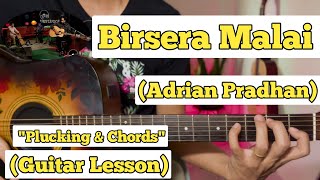 Birsera Malai  Adrian Pradhan  Guitar Lesson  Plucking amp Chords  Kripa Unplugged [upl. by Papageno471]