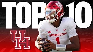 Houston Cougars TOP 10 Football Players for 2024 [upl. by Idnim]