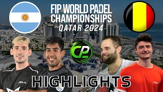 STUPA amp CHINGOTTO VS DELOYER amp MONTOISY  GROUPS  FIP WORLD PADEL CHAMPIONSHIPS 2024  HIGHLIGHTS [upl. by Sherl698]