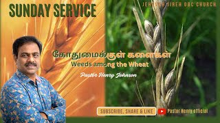 கோதுமைக்குள் விதைக்கப்பட்ட களைகள் PR HENRYSUNDAY SERVICE24112024JEHOVAH JIREH OBC CHURCH [upl. by Hyo]