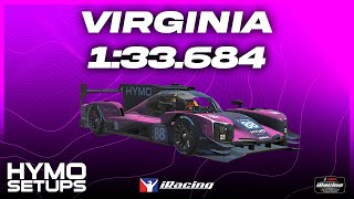 iRacing Hotlap  Dallara P217 LMP2  Virginia  IMSA  2024 S3 Week 11 [upl. by Oinotnaocram]