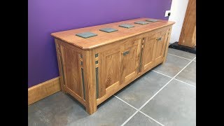 Wooden oak Sideboard Project [upl. by Sokem]