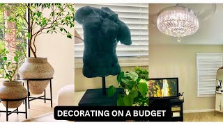 BUDGET FRIENDLY ROOM MAKEOVER PT2  FURNITURE UPCYCLE DIY thriftflips thriftfinds [upl. by Beedon79]