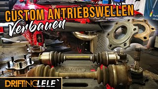 Custom Antriebswelle einbauen  Was man beachten muss  TechTalk  DriftingLele [upl. by Llebyram]