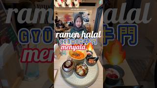 Ramen trip of halal japan halaljapan halalfood wisatahalal [upl. by Ardnuassac]