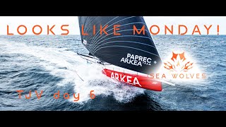 Sea Wolves  Transat jacques vabre Report DAY 6  LOOKS LIKE A MONDAY START TOP 5 IMOCA TO WIN [upl. by Nrubyar]