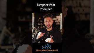 Beste zithouding op de fiets quotDropper Post Zadelpen 🚴‍♂️  Shortsquot [upl. by Rochelle]