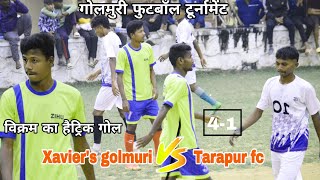 Xaviers golmuri 04 🆚01 Tarapur fc1St round at golmuri football tournament [upl. by Miun]