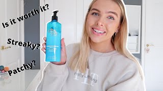 BONDI SANDS EVERYDAY TANNING MILK REVIEW  WORTH IT WEDNESDAY  Georgie Palmer [upl. by Tormoria925]