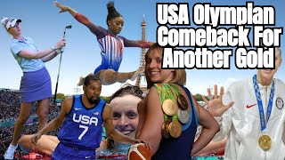 Top USA Olympian Comeback for Another Gold in Paris 2024 Olympics [upl. by Nohsyt]