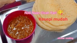 Resepi roti naan 🙂 mudah jerr [upl. by Namor]