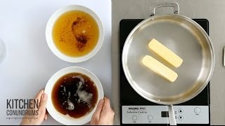 How to Fix Burnt Brown Butter  Kitchen Conundrums with Thomas Joseph [upl. by Annoled]